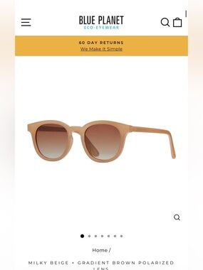Blue Planet ESTE Sunglasses NWT